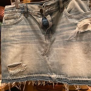 SANCTUARY denim mini skirt